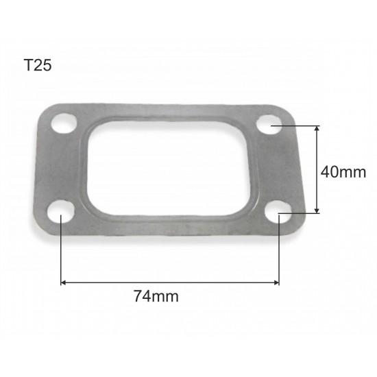 Turbo gasket flange T25