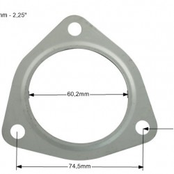 Exhaust gasket 57mm (2,25