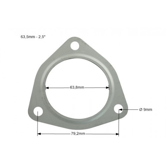 Exhaust gasket 63mm (2,5