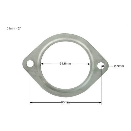 Exhaust gasket 51mm (2