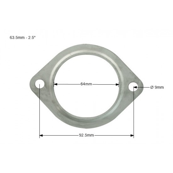 Exhaust gasket 63,5mm (2,5