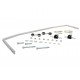 Rear Sway bar 20mm Whiteline BWR19Z Audi A2 Seat Cordoba MK2 Ibiza MK3 Skoda Fabia MK1 MK2 VW Polo MK4