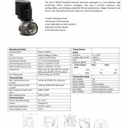 Wastegate Turbosmart GenV eWG50 Progate50 Electronic Black
