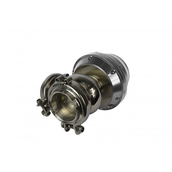 Wastegate V-BAND 40mm silver