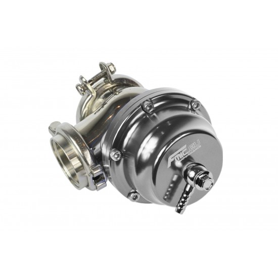 Wastegate V-BAND 40mm silver