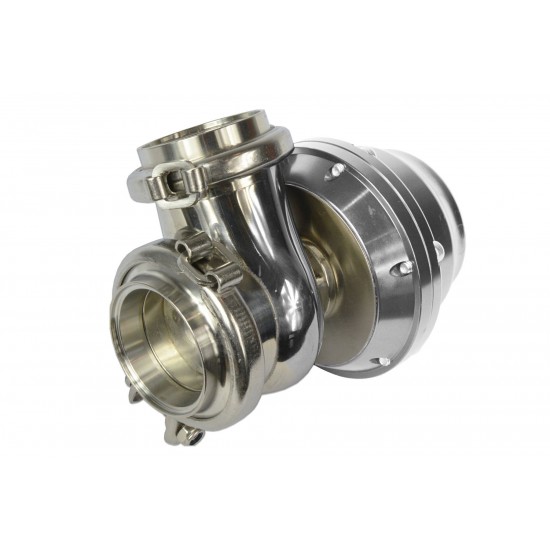 Wastegate V-BAND 40mm silver