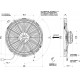 Axial pull radiator cooling fan Spal 12V VA08-AP71/LL-53S (350mm)