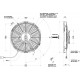 Axial suction radiator cooling fan SPAL 12V VA09-AP50/C-54A BT (280 MM)