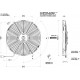 Axial pull radiator cooling fan Spal 12V VA13-AP9/C-35S (330mm)