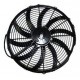 Axial suction radiator cooling fan SPAL 12V VA18-AP71/LL-59A BT KS (385 MM)