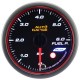 New Auto Gauge Fuel Pressure Indicator Stepper Motor Peak series 60mm amber