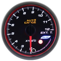 New Auto Gauge EGT Indicator Stepper Motor Peak series 52mm