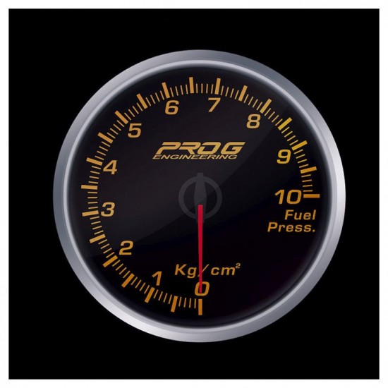 Wskaźnik Pro G Race Series 2 RS, fuel pressure Kg/cm2 RED 60mm
