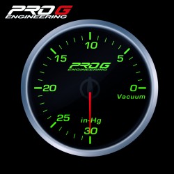 Pro G Race Series RS gauge, Vacuum GREEN 52mm