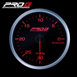 Pro G Race Series RS gauge, Vacuum RED 52mm