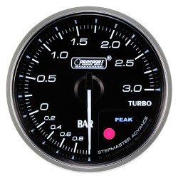 Prosport Premium Boost indicator 52mm amber