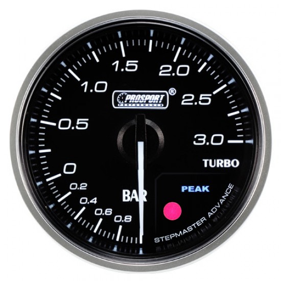 Prosport Premium Boost indicator 52mm amber