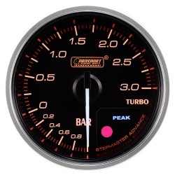 Prosport Premium Boost indicator 60mm amber