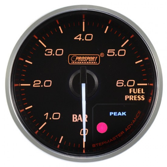Prosport Premium fuel pressure indicator 52mm amber