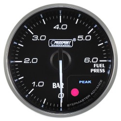 Prosport Premium fuel pressure indicator 60mm amber