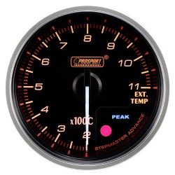 Prosport Premium EGT indicator 52mm amber