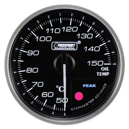 Prosport Premium oil temperature indicator 60mm amber