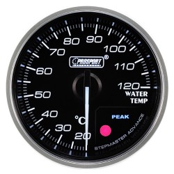 Prosport Premium water temperature indicator 52mm amber