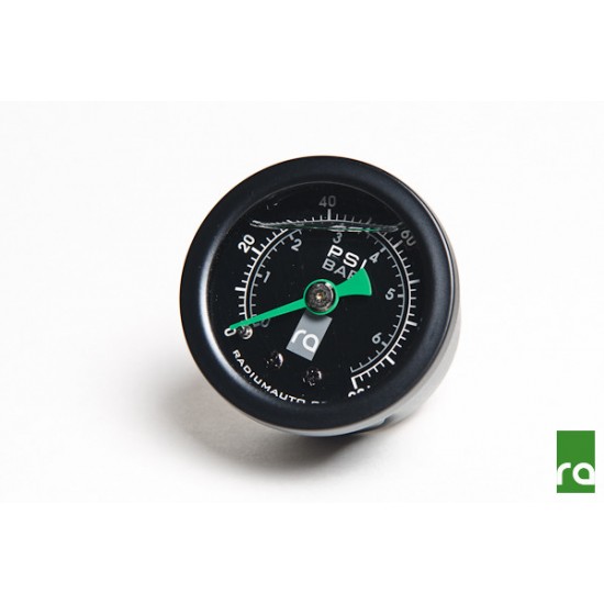 Fuel pressure regulator gauge Radium Engineering 0-100psi