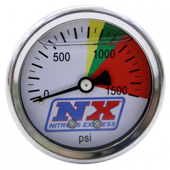 Nitrous Pressure Gauge Only (0-1500 PSI) NX 15508
