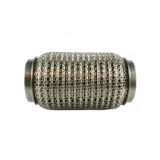 Reinforced exhaust flexible connector 76mm lenght 150mm