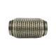 Reinforced exhaust flexible connector 76mm lenght 150mm
