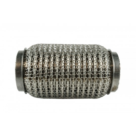 Reinforced exhaust flexible connector 76mm lenght 150mm