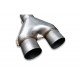 Y-pipe 63-57mm