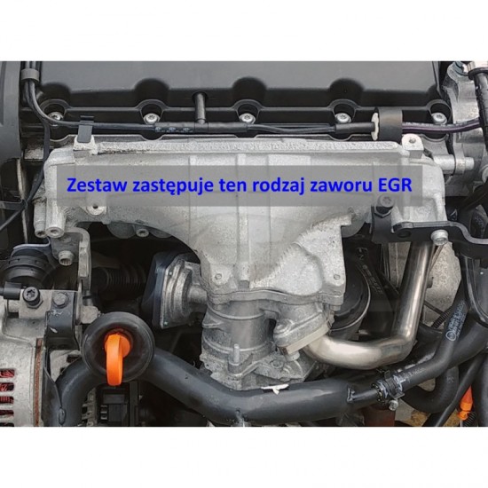 EGR Removal Delete Kit Blanking Plate for Audi A4 A6 with 2.0 TDI BVA BVF BVG BLB engines