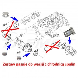 EGR Delete Kit for Land Rover Freelander BMW with 2.0 2.5 3.0 D M47 M57 engines