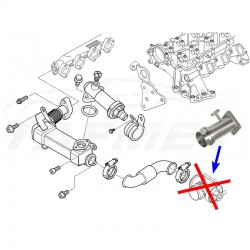 EGR Removal Delete Kit Bypass for BMW with 2.0 2.5 3.0 D M47 M57 engines