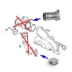 EGR Valve Delete Kit for VW Audi Seat Skoda with engines 1.9 TDI AJM AHU AVB AFN ALH