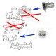 EGR Removal Delete Kit for VW Audi Seat Skoda with 1.9 2.0 TDI AXR BKC BKD AZV engines