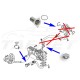 EGR Removal Delete Kit Bypass Blanking Plate for VW Touareg T5 with R5 2.5 TDI BAC BLK AXE AXD engines