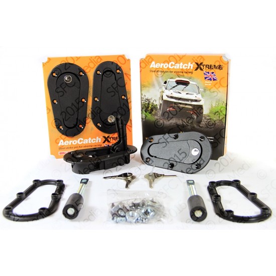 AeroCatch Xtreme Flush Plus z zamkiem (mounting pads included)