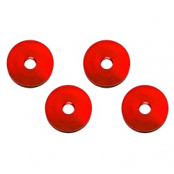 Quick Release Aluminium Bumper Fender Fastener Kit JRspec Red