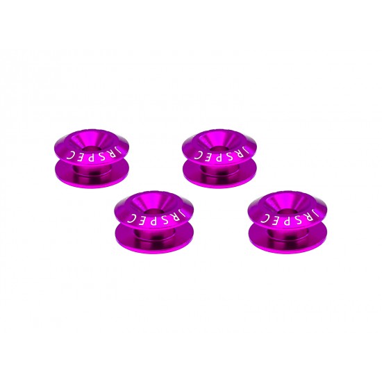 Quick Release Aluminium Bumper Fender Fastener Kit JRspec Purple