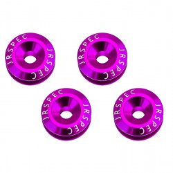 Quick Release Aluminium Bumper Fender Fastener Kit JRspec Purple