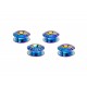 Quick Release Aluminium Bumper Fender Fastener Kit JRspec Cameleon