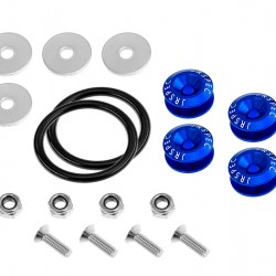 Quick Release Aluminium Bumper Fender Fastener Kit JRspec Blue