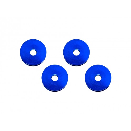 Quick Release Aluminium Bumper Fender Fastener Kit JRspec Blue