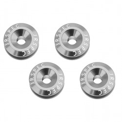 Quick Release Aluminium Bumper Fender Fastener Kit JRspec Silver