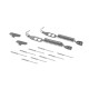 JRspec universal quick release bumper fasteners