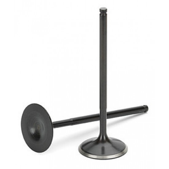 Exhaust valve Black Nitrided SuperTech for BMW S42 / M42 / M50 / S50 / S52 / M52 / M54 [1.8 / 2.5 16v] & [2.8 / 3.0 24v]  (+1mm) Single groove
