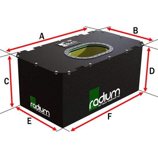20-0606 R06A Radium Engineering Fuel Cell 6 Gallon / 27 litres FIA